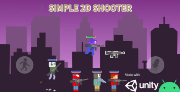 Simple 2d Shooter - Unity Game