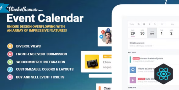 Stachethemes Event Calendar - WordPress Events Calendar Plugin 5.0.8