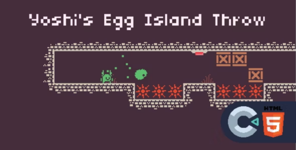 Yoshi's Island Egg Throw - HTML5 - Construct 3