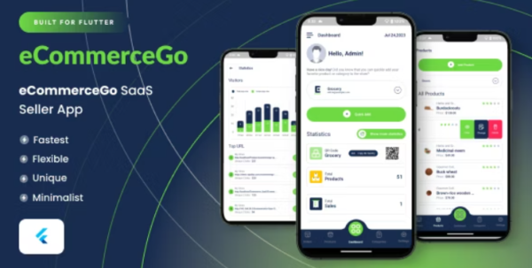 eCommerceGo SaaS Seller App
