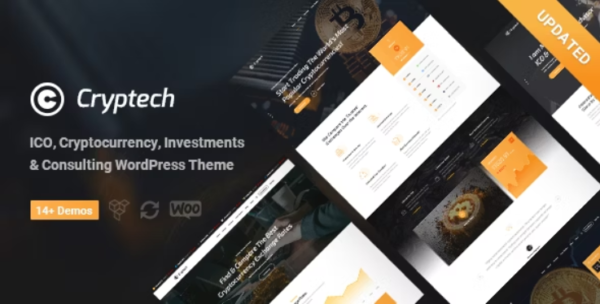 Cryptech - ICO and Cryptocurrency WordPress Theme 28 October 2022