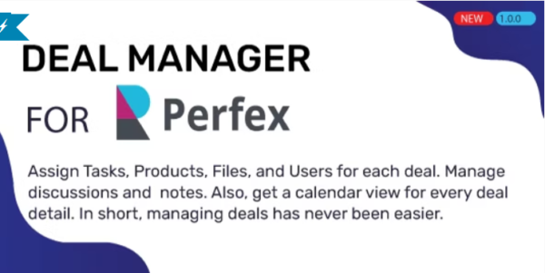 Deals Management for Perfex CRM 1.0.3