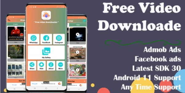 Free Video Downloader (Supported android 13 and SDK 31) 21 December 2022