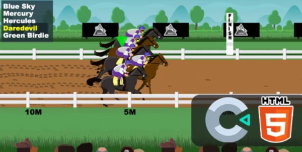 Horse Race - HTML5 Game - C3P