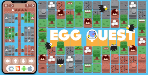 Premium Game - EggQuest HTML5 , Construct 3