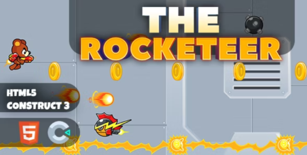 The Rocketeer Construct 3 HTML5 Game