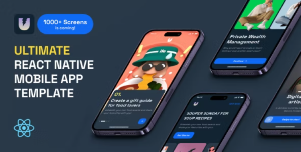 Ultimate - UI KIT React Native App 31 August 2023