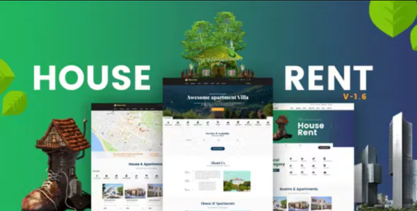 HouseRent - Multi Concept Rental WordPress Theme 1.6