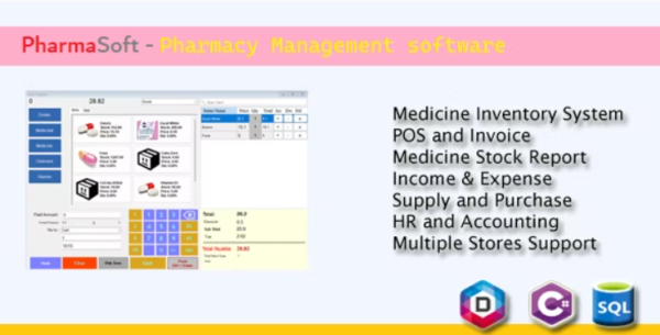 Pharmacy Management software - Pharmasoft