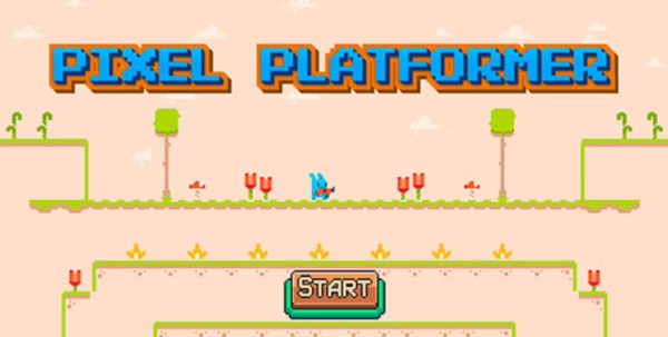 Pixel Platformer - Cross Platform Casual Game