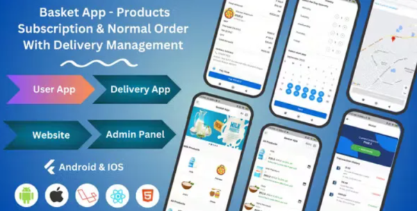 Dairy, Grocery, Milk & More Products | Subscription & Normal Order | Customer & Delivery Management 1.1