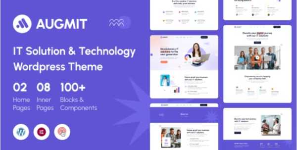 Augmit - IT Solution and Technology WordPress Theme 12 December 2023