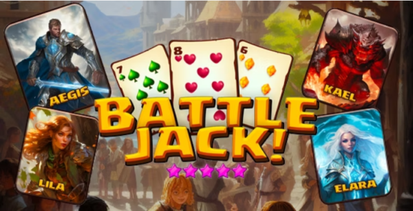 BATTLEJACK! 21 - HTML5 Game - Construct 3