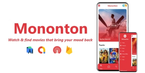 Mononton - Movies, Series, Video Streaming App | ADMOB, FIREBASE, ONESIGNAL 2.0