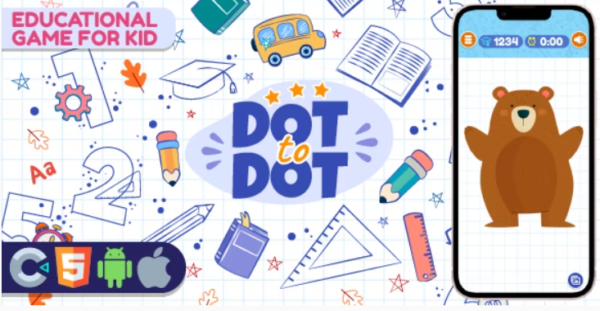 Premium Game - Dot To Dot Cute Animal - HTML5,Construct3