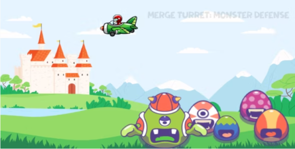 Merge Turret: Monster Defense