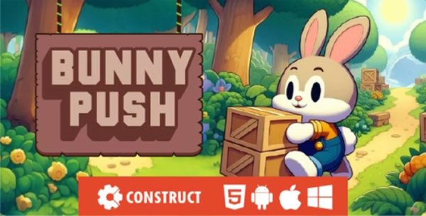 Bunny Push - HTML5 Mobile Game