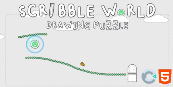 Scribble World Drawing Puzzle HTML5 Game - Construct 3