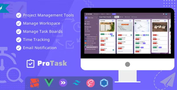 ProTask – A teamwork project management tool including time tracking 1.4.3