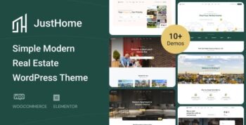 Justhome – Real Estate WordPress Theme 1.0.2
