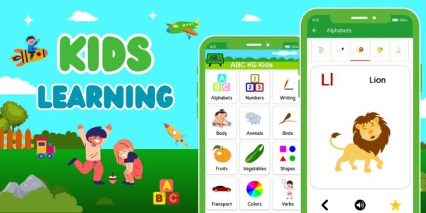 Kids Best Basic Learning App AdMob Ads Android