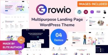 Growio – Landing Page WordPress Theme 1.1