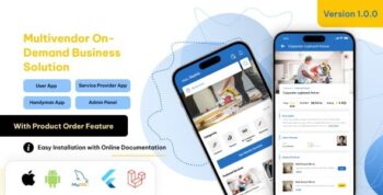 HandyHue – Multi Provider On Demand App | Service Booking App | Home Service App | Product booking