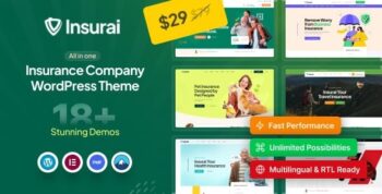 Insurai – Insurance Company WordPress Theme 1.1.1