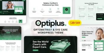 Optiplus – Optometrist & Eye Care WordPress Theme 2.0