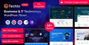 Techto – Business & IT Technology WordPress Theme 1.0.3
