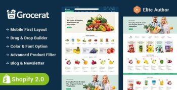 Grocerat – Grocery and Food Store Shopify 2.0 Responsive Theme