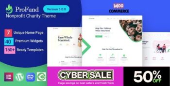 Nonprofit ProFund – Charity WordPress Theme 6.0.0
