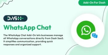 WhatsApp Chat – Dash SaaS Add-On