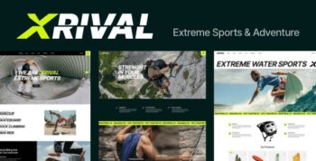 Xrival – Extreme Sports and Adventure WordPress Theme 1.0.1